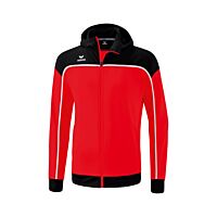 Veste d'entraînement avec capuche CHANGE by erima - Enfant - rouge/noir/blanc
