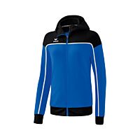 Veste d'entraînement avec capuche CHANGE by erima - Femme - bleu roi/noir/blanc
