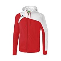 Veste d'entraînement avec capuche Club 1900 2.0 - Enfant - rouge/blanc