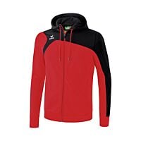 Veste d'entraînement avec capuche Club 1900 2.0 - Enfant - rouge/noir