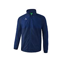 Veste de pluie Team - Enfant - bleu marine