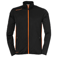 Veste de survêtement Essential - Noir/orange Fluo - Enfant