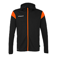 Veste de survêtement Squad 27 - Noir/orange Fluo - Enfant