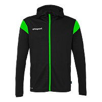 Veste de survêtement Squad 27 - Noir/vert Fluo - Enfant