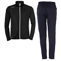 Veste et pantalon de survêtement Essential - Noir/blanc - Adulte