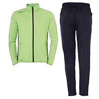 Veste et pantalon de survêtement Essential - Vert Flash/noir - Adulte