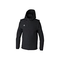 Veste manches amovibles TEAM - Homme - noir
