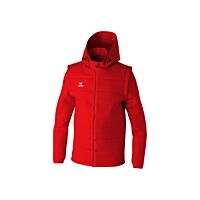 Veste manches amovibles TEAM - Homme - rouge