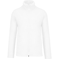 Veste polaire zippée homme - Blanc
