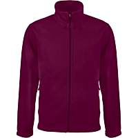 Veste polaire zippée homme - Bordeaux