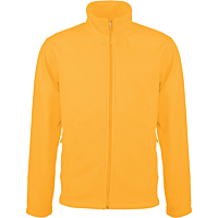 Veste polaire zippée homme - Jaune
