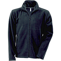Veste polaire zippée homme - Noir