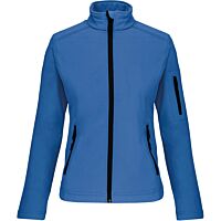 Veste softshell femme - bleu aqua