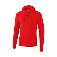 Veste sweat à capuche - Homme - rouge