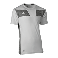 _TS006-Blanc/Gris - Tee-shirt 10NAMIK ELDERA - Blanc