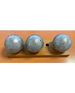 LA BOULE BLEUE "Super inox 125" - 75mm - 690g