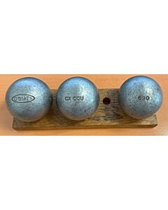 OBUT BOULE NOIRE CX Cou Lisse - 77mm - 690g