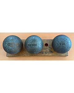 OBUT BOULE NOIRE CX Cou Lisse - 75mm - 710g