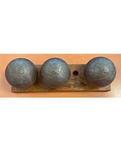LA BOULE BLEUE "Prestige Carbone 110" - 76mm - 700g - Z1 - gravée CHLOE MAX