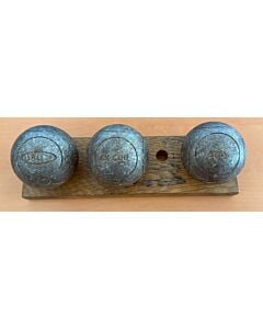 OBUT BOULE NOIRE CX Cou Striée - 73mm - 680g - 1