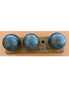 OBUT BOULE NOIRE CX Cou Striée - 73mm - 690g - 1