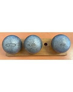 OBUT BOULE NOIRE CX Cou Lisse - 76mm - 670g
