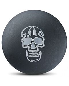 3 Boules de Pétanque avec Sacoche et But - Motif Tête de Mort