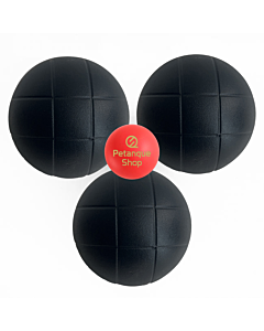 3 Boules de Pétanque avec Sacoche et But