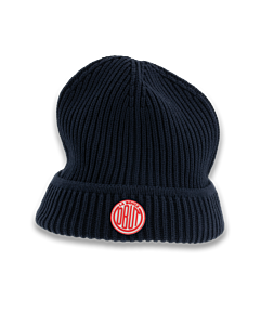 Bonnet bleu logo Obut vintage