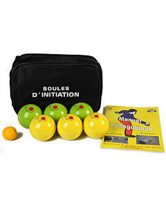 Boules de pétanque soft PVC (x6) - Ø65mm / 400g