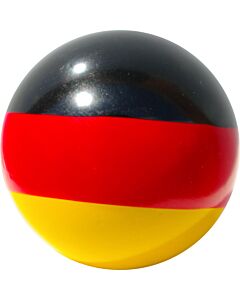 But buis laqué aux couleurs de l'Allemagne