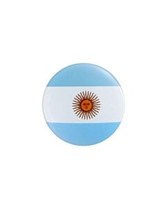 But buis laqué aux couleurs de l'Argentine