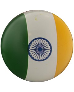 But buis laqué aux couleurs de l'Inde