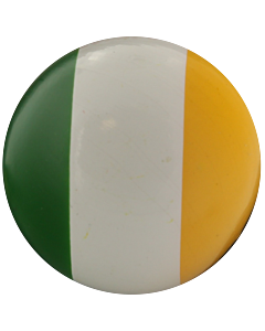 But buis laqué aux couleurs de l'Irlande