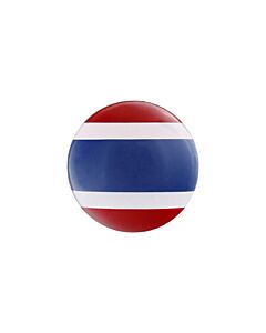 But buis laqué aux couleurs de la Thaïlande