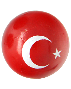 But buis laqué aux couleurs de la Turquie