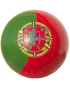 But buis laqué aux couleurs du Portugal