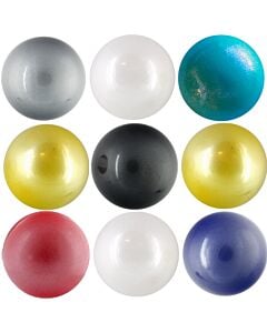 Buts de pétanque nacrés