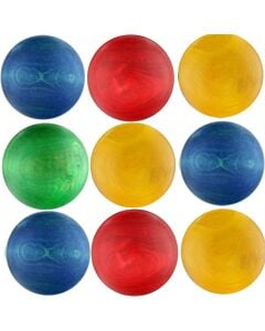 Buts de pétanque teintés