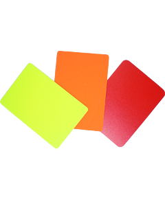 Cartons arbitre pétanque