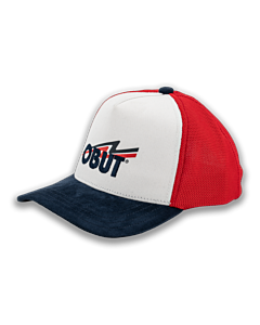 Casquette beige logo retro