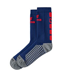 Chaussettes CLASSIC 5-C - Homme - bleu marine/rouge