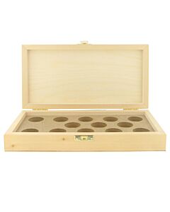 Coffret 13 buts en bois clair