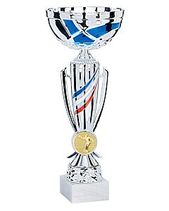 Coupe de pétanque en argent 36cm