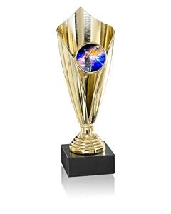 Coupe de pétanque or 24 cm