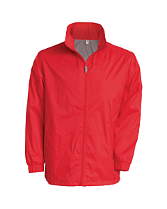 Coupe-vent doublé Eagle II - homme - rouge