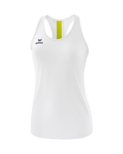 Débardeur Squad - Femme - blanc/gris/bio jaune citron