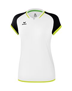 Débardeur Zenari 3.0 - Femme - blanc/noir/vert citron