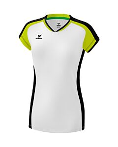 Débardeur femmes Gandia - Femme - blanc/noir/bio jaune citron
