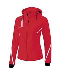 Fonction veste Softshell (étanche et respirante) - Femme - rouge/blanc